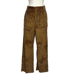 Hysteric Glamour - Japanese Streetwear Oversized Corduroy Wide Leg Pants - XS